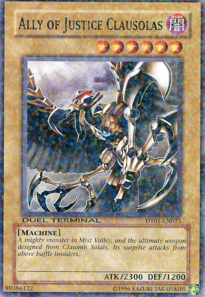 Ally of Justice Clausolas [DT01-EN023] Common | Jomio and Rueliete's Cards and Comics