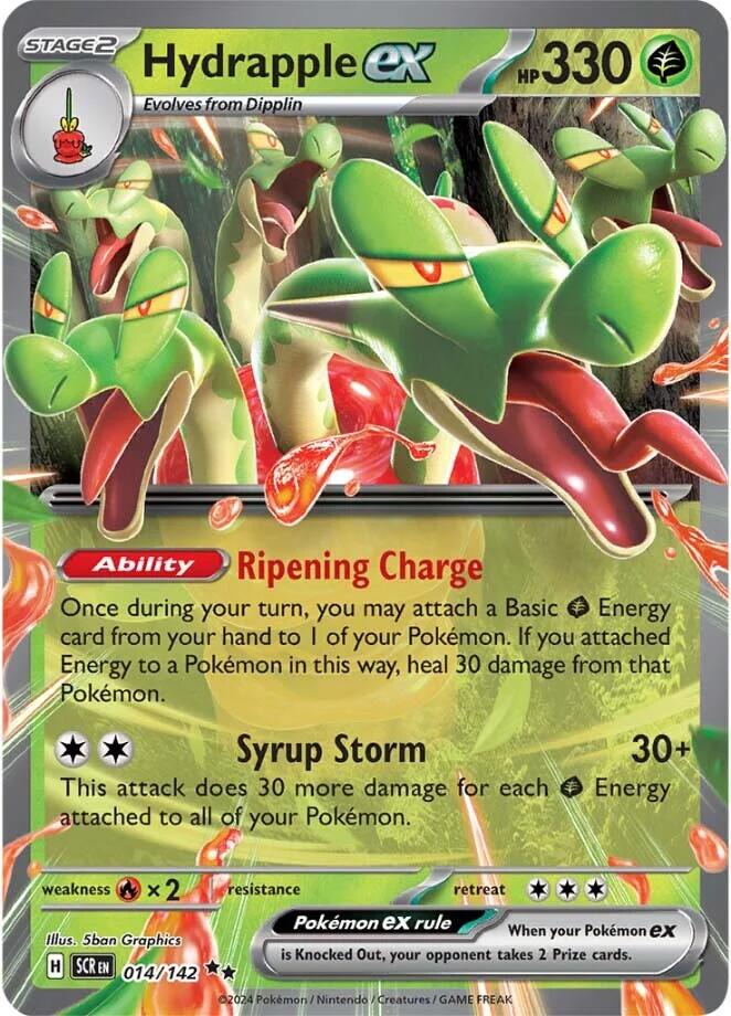 Hydrapple ex (014/142) [Scarlet & Violet: Stellar Crown] | Jomio and Rueliete's Cards and Comics