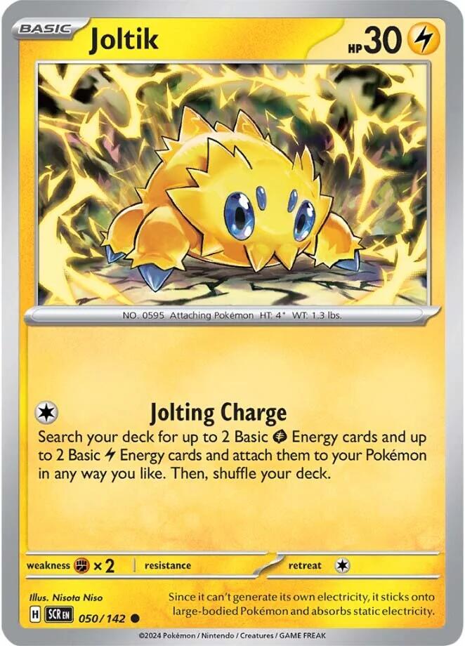 Joltik (050/142) [Scarlet & Violet: Stellar Crown] | Jomio and Rueliete's Cards and Comics