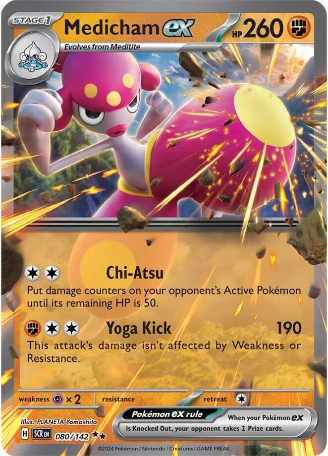 Medicham ex (080/142) [Scarlet & Violet: Stellar Crown] | Jomio and Rueliete's Cards and Comics