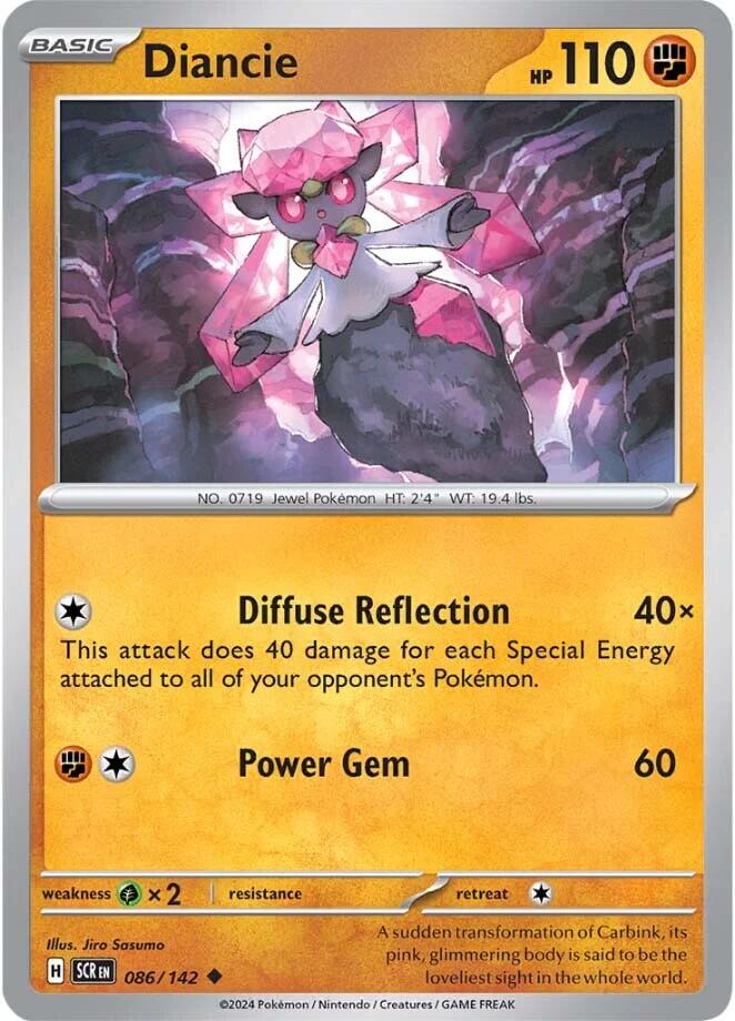 Diancie (086/142) [Scarlet & Violet: Stellar Crown] | Jomio and Rueliete's Cards and Comics