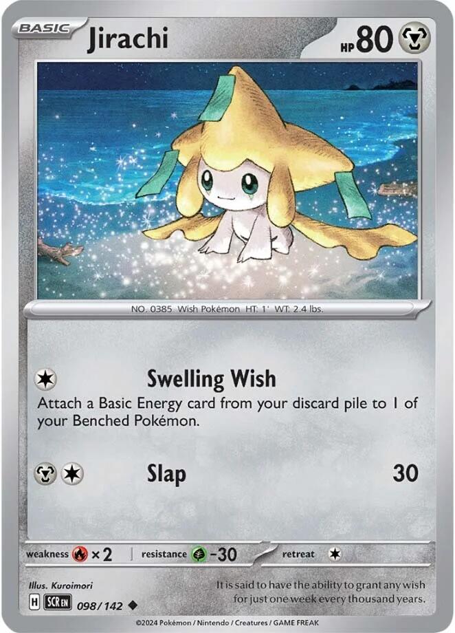 Jirachi (098/142) [Scarlet & Violet: Stellar Crown] | Jomio and Rueliete's Cards and Comics