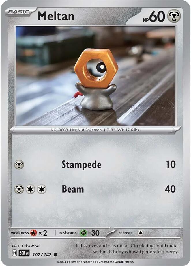 Meltan (102/142) [Scarlet & Violet: Stellar Crown] | Jomio and Rueliete's Cards and Comics