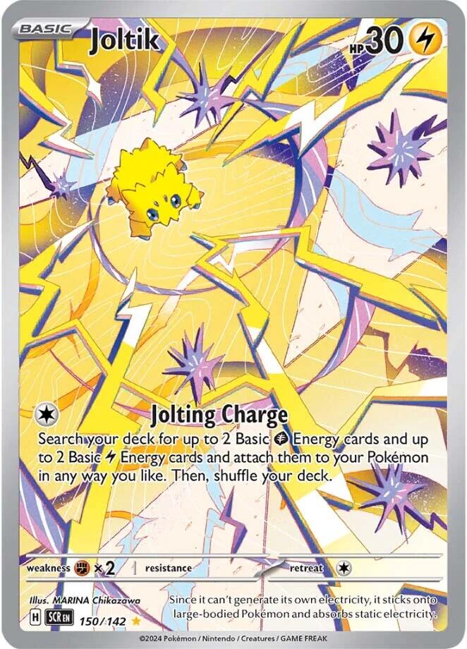 Joltik (150/142) [Scarlet & Violet: Stellar Crown] | Jomio and Rueliete's Cards and Comics