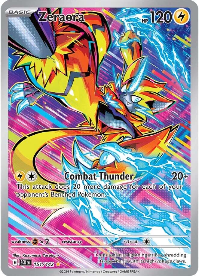 Zeraora (151/142) [Scarlet & Violet: Stellar Crown] | Jomio and Rueliete's Cards and Comics