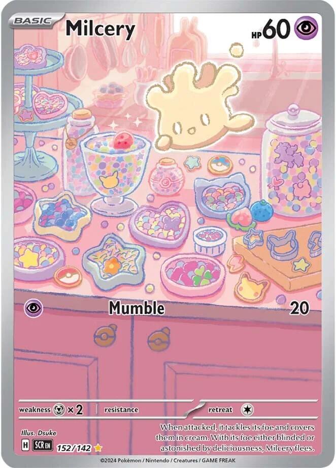 Milcery (152/142) [Scarlet & Violet: Stellar Crown] | Jomio and Rueliete's Cards and Comics