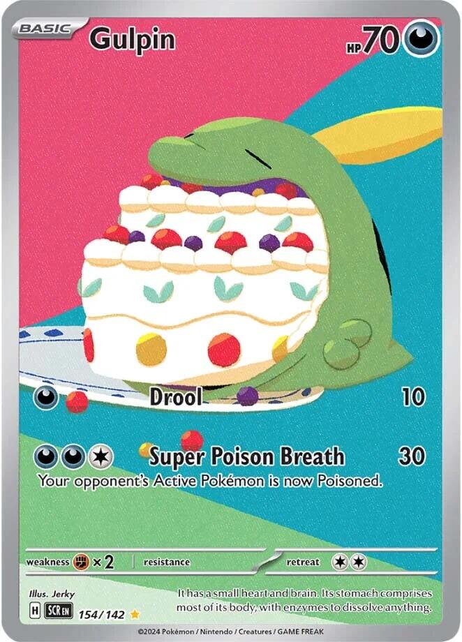 Gulpin (154/142) [Scarlet & Violet: Stellar Crown] | Jomio and Rueliete's Cards and Comics