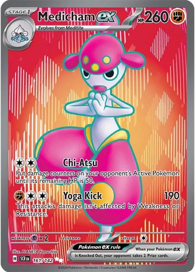 Medicham ex (161/142) [Scarlet & Violet: Stellar Crown] | Jomio and Rueliete's Cards and Comics