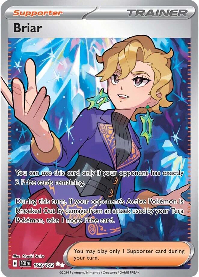 Briar (163/142) [Scarlet & Violet: Stellar Crown] | Jomio and Rueliete's Cards and Comics
