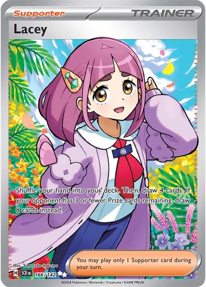 Lacey (166/142) [Scarlet & Violet: Stellar Crown] | Jomio and Rueliete's Cards and Comics