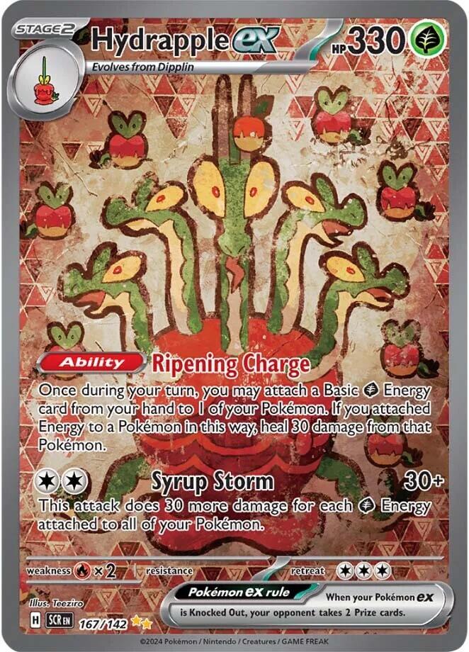 Hydrapple ex (167/142) [Scarlet & Violet: Stellar Crown] | Jomio and Rueliete's Cards and Comics