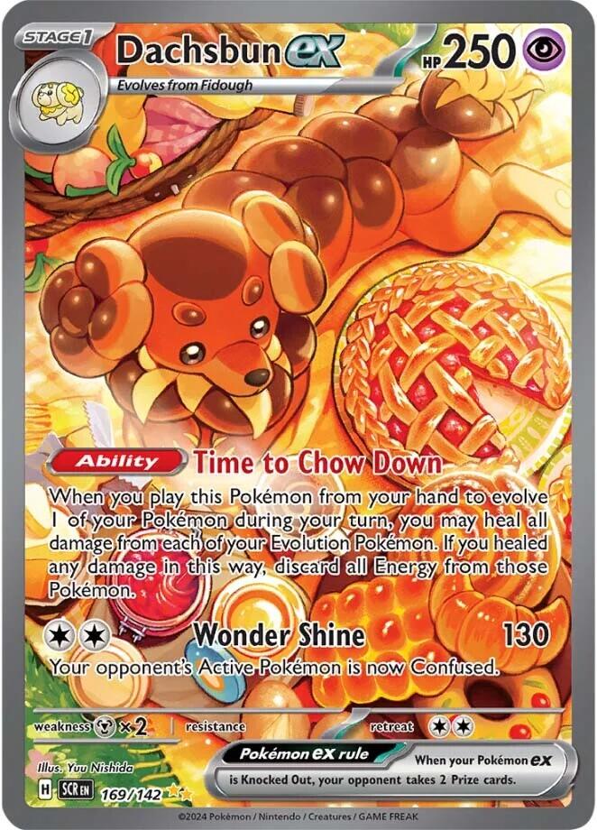 Dachsbun ex (169/142) [Scarlet & Violet: Stellar Crown] | Jomio and Rueliete's Cards and Comics