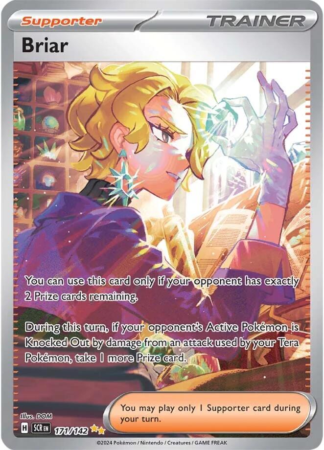 Briar (171/142) [Scarlet & Violet: Stellar Crown] | Jomio and Rueliete's Cards and Comics