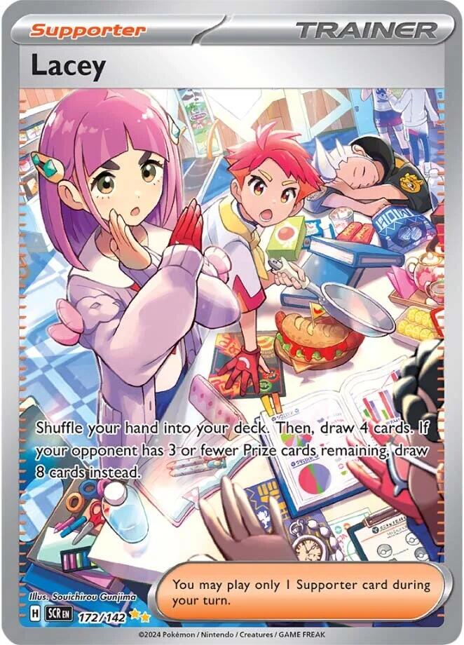 Lacey (172/142) [Scarlet & Violet: Stellar Crown] | Jomio and Rueliete's Cards and Comics