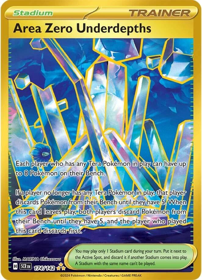 Area Zero Underdepths (174/142) [Scarlet & Violet: Stellar Crown] | Jomio and Rueliete's Cards and Comics