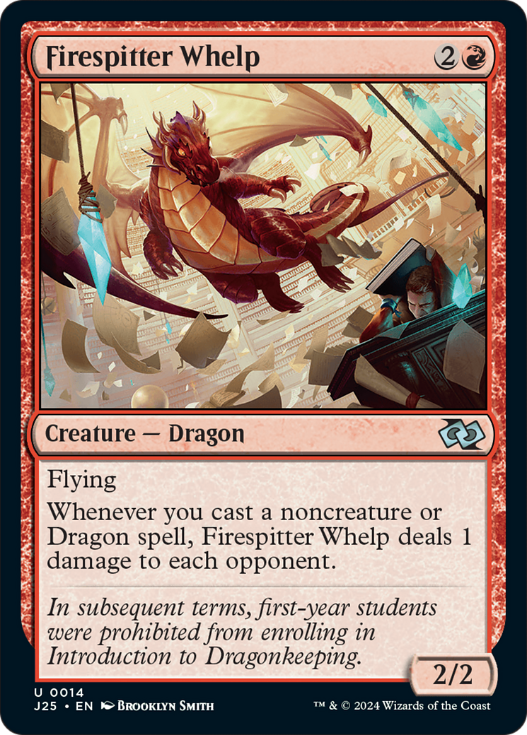 Firespitter Whelp [Foundations Jumpstart] | Jomio and Rueliete's Cards and Comics