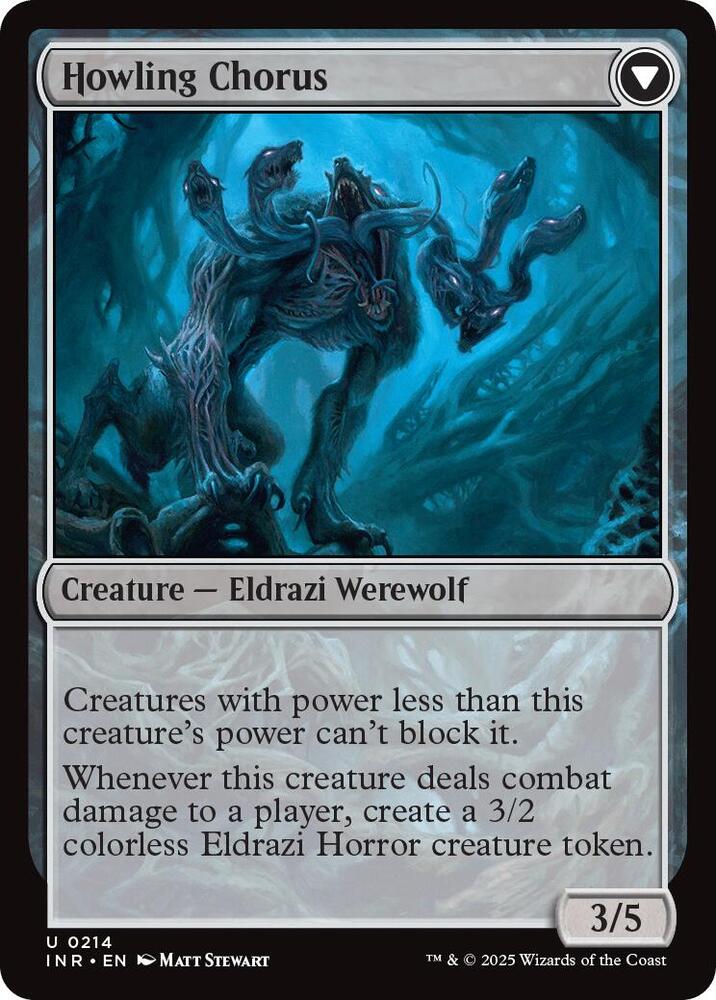Shrill Howler // Howling Chorus [Innistrad Remastered] | Jomio and Rueliete's Cards and Comics
