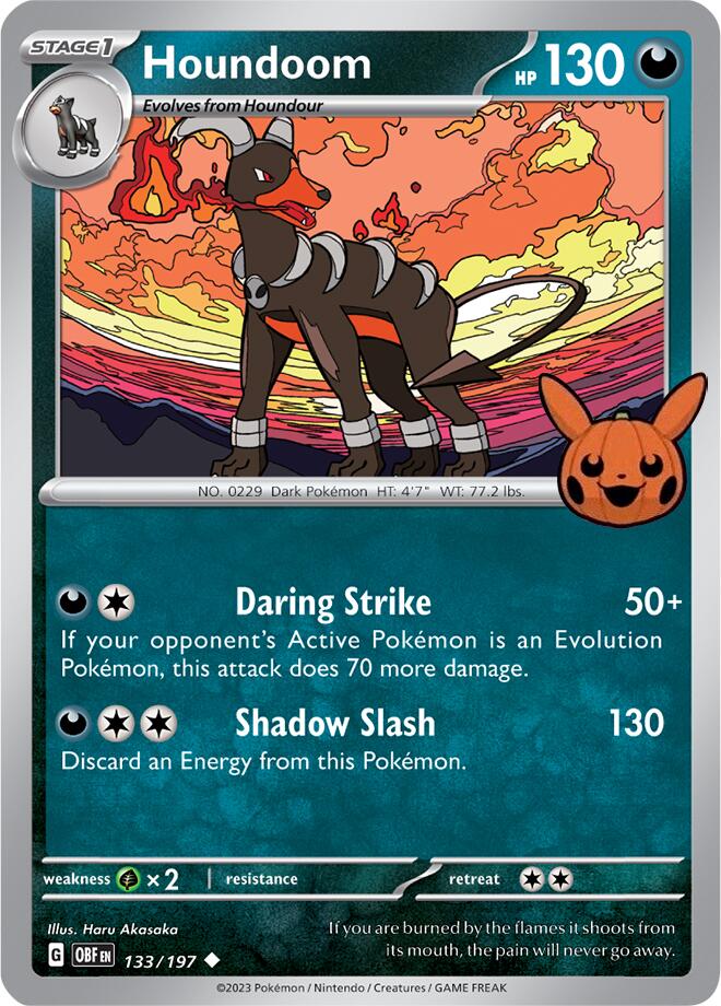 Houndoom (133/197) [Trick or Trade 2024] | Jomio and Rueliete's Cards and Comics