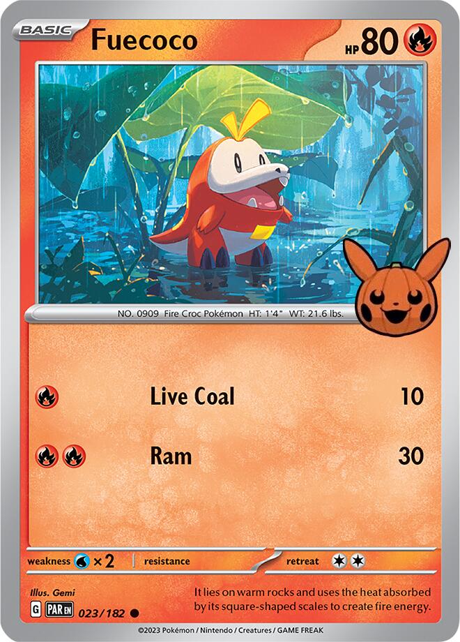 Fuecoco (023/182) [Trick or Trade 2024] | Jomio and Rueliete's Cards and Comics