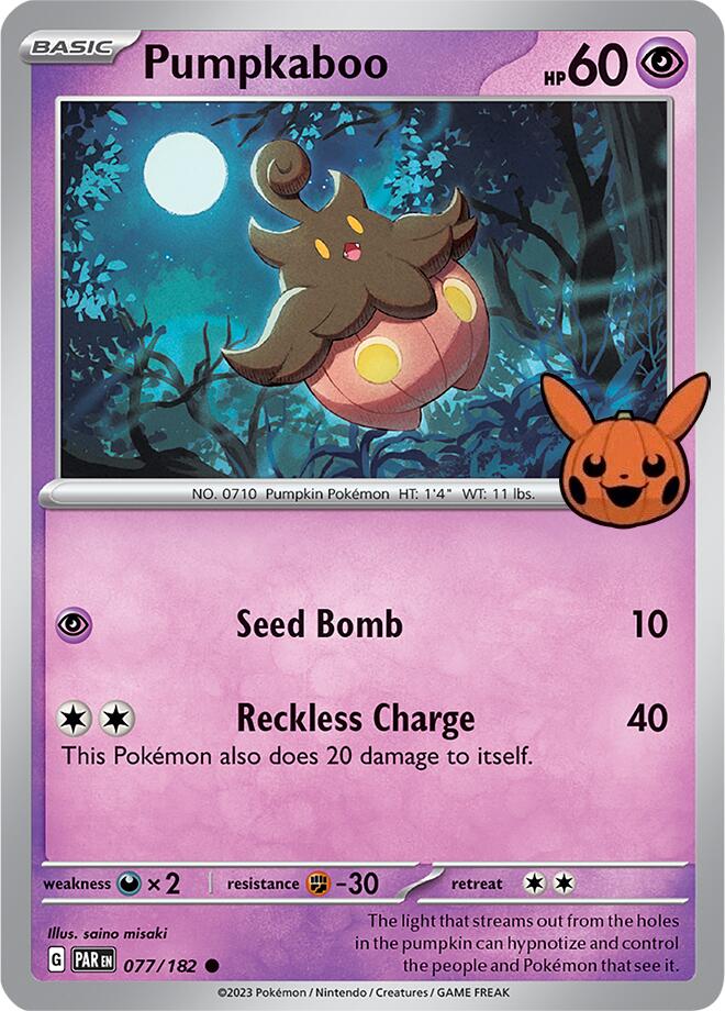 Pumpkaboo (077/182) [Trick or Trade 2024] | Jomio and Rueliete's Cards and Comics
