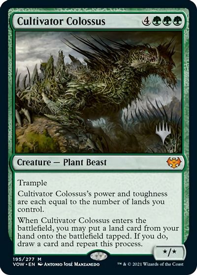 Cultivator Colossus (Promo Pack) [Innistrad: Crimson Vow Promos] | Jomio and Rueliete's Cards and Comics