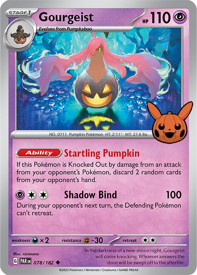 Gourgeist (078/182) [Trick or Trade 2024] | Jomio and Rueliete's Cards and Comics
