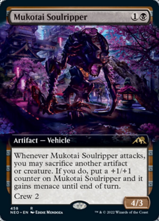 Mukotai Soulripper (Extended Art) [Kamigawa: Neon Dynasty] | Jomio and Rueliete's Cards and Comics