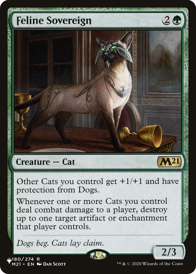 Feline Sovereign [The List] | Jomio and Rueliete's Cards and Comics