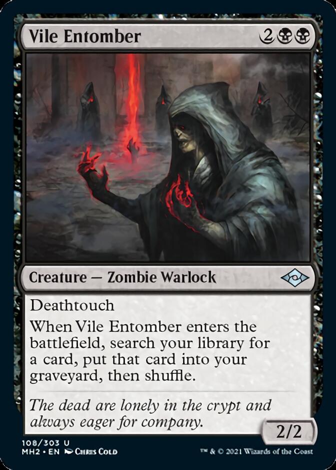 Vile Entomber [Modern Horizons 2] | Jomio and Rueliete's Cards and Comics