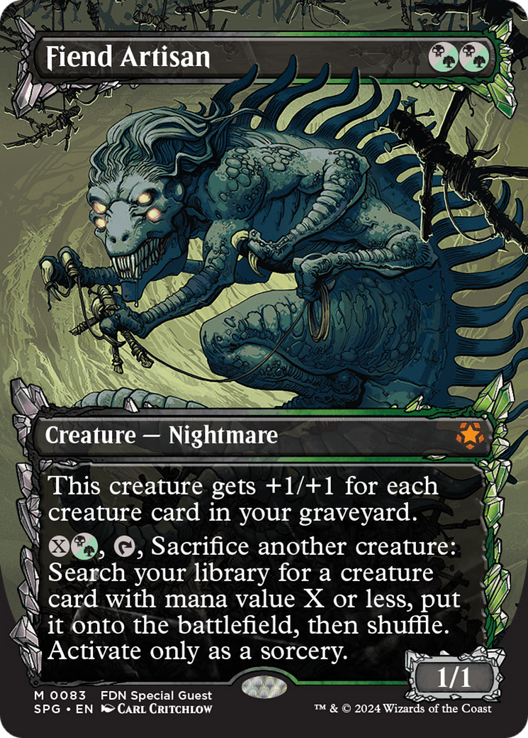 Fiend Artisan (Showcase) [Foundations Special Guests] | Jomio and Rueliete's Cards and Comics