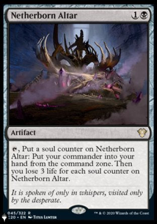 Netherborn Altar [The List] | Jomio and Rueliete's Cards and Comics