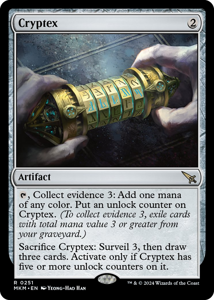Cryptex [Murders at Karlov Manor] | Jomio and Rueliete's Cards and Comics
