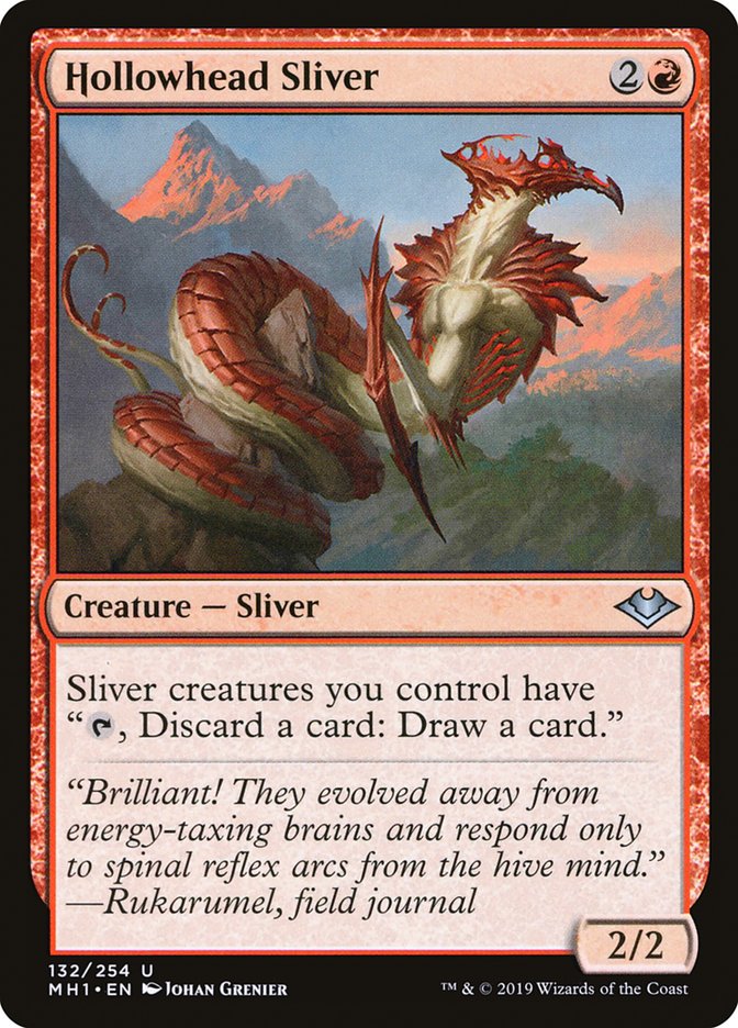 Hollowhead Sliver [Modern Horizons] | Jomio and Rueliete's Cards and Comics