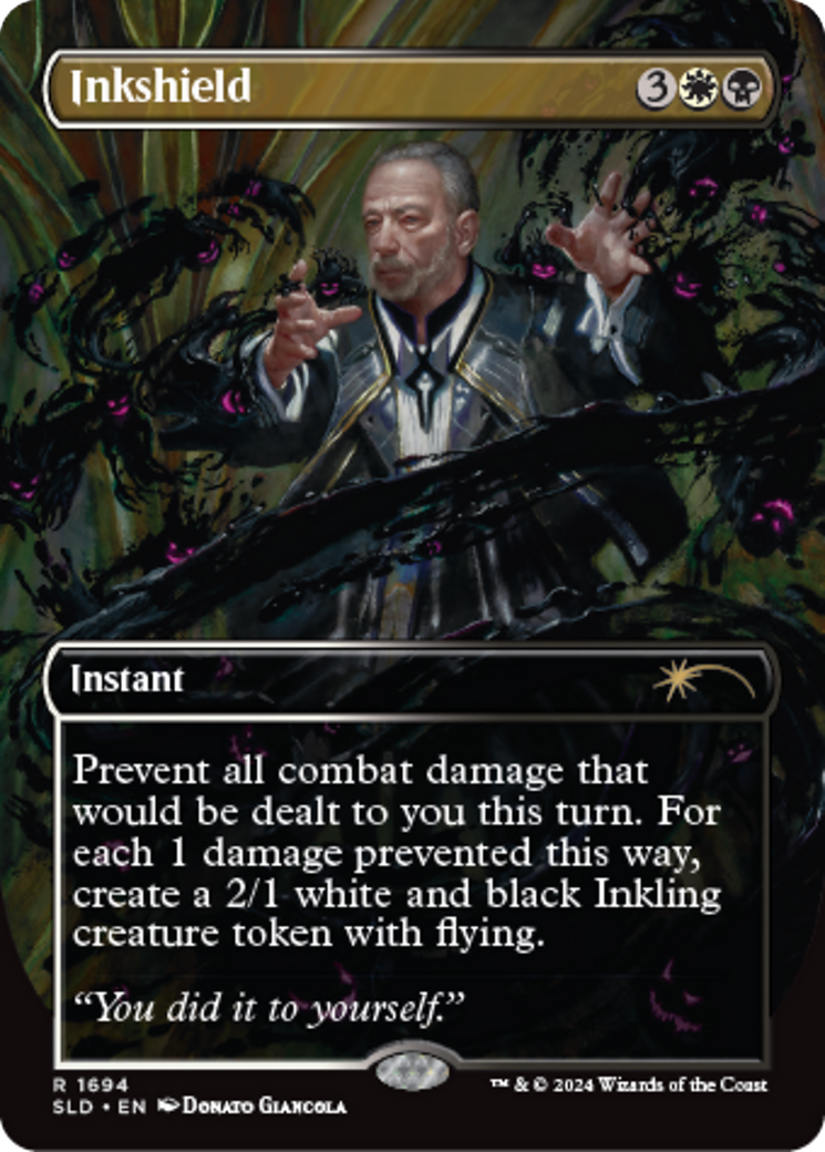 Inkshield [Secret Lair: Sheldon's Spellbook] | Jomio and Rueliete's Cards and Comics