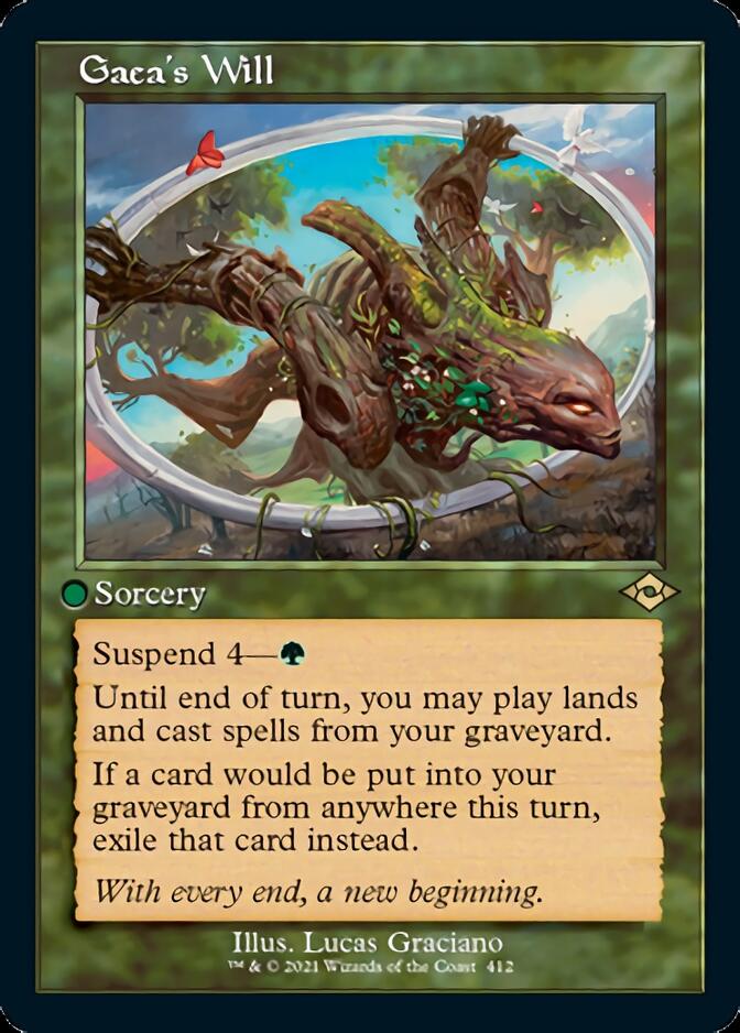 Gaea's Will (Retro) [Modern Horizons 2] | Jomio and Rueliete's Cards and Comics