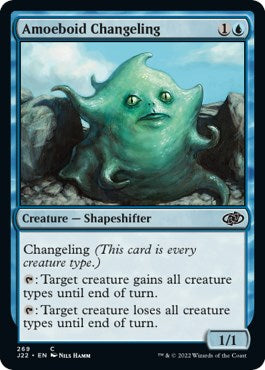 Amoeboid Changeling [Jumpstart 2022] | Jomio and Rueliete's Cards and Comics