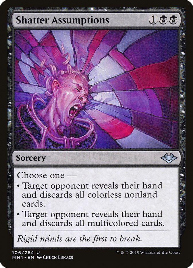 Shatter Assumptions [Modern Horizons] | Jomio and Rueliete's Cards and Comics