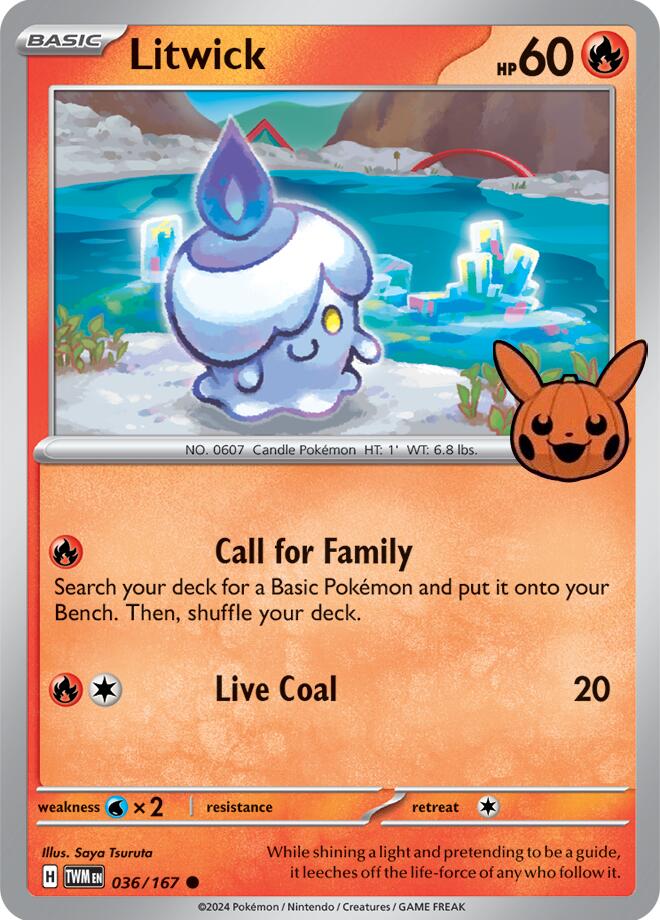 Litwick (036/167) [Trick or Trade] | Jomio and Rueliete's Cards and Comics