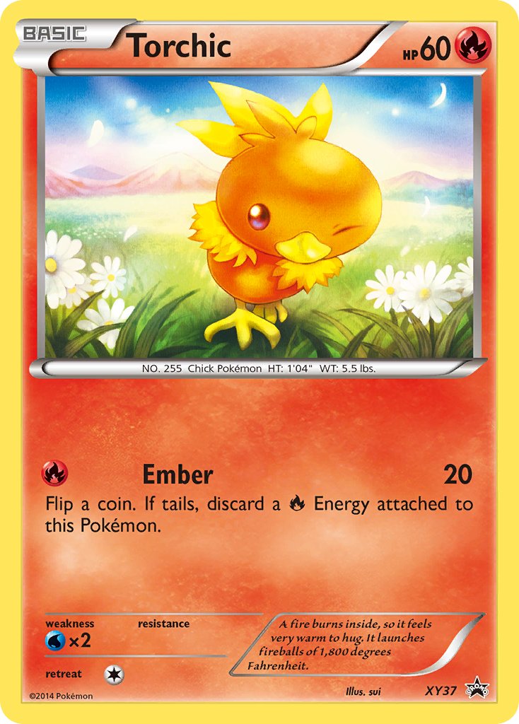 Torchic (XY37) [XY: Black Star Promos] | Jomio and Rueliete's Cards and Comics