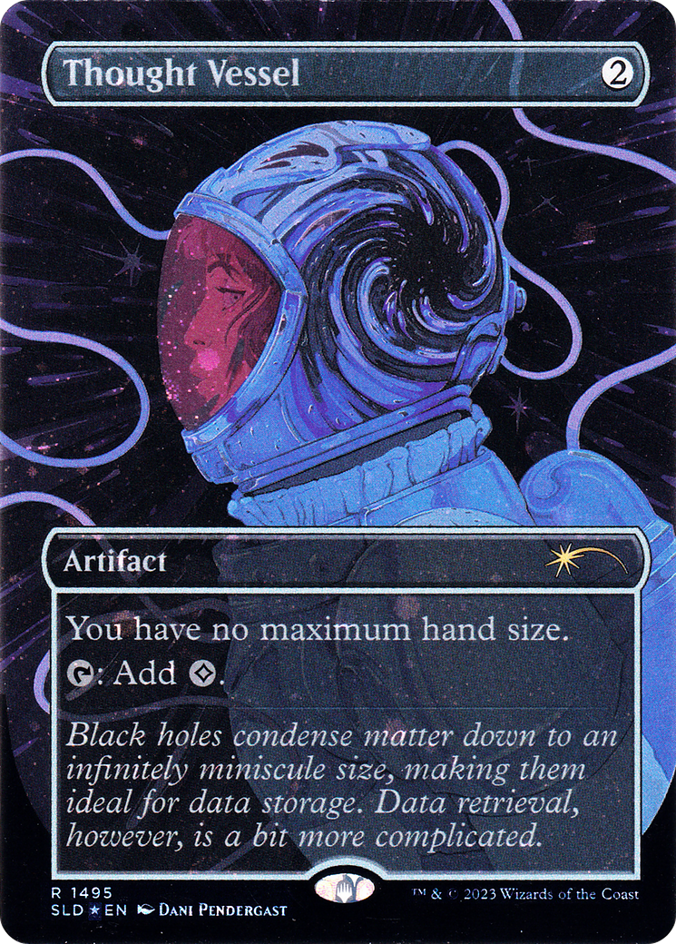 Thought Vessel (Galaxy Foil) [Secret Lair Drop Series] | Jomio and Rueliete's Cards and Comics