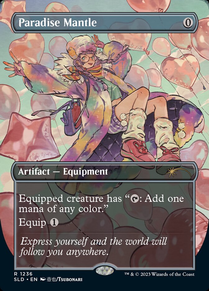 Paradise Mantle (Borderless) [Secret Lair Drop Series] | Jomio and Rueliete's Cards and Comics