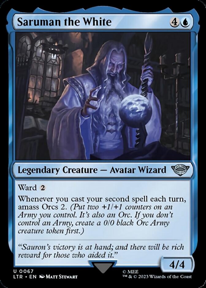 Saruman the White [The Lord of the Rings: Tales of Middle-Earth] | Jomio and Rueliete's Cards and Comics
