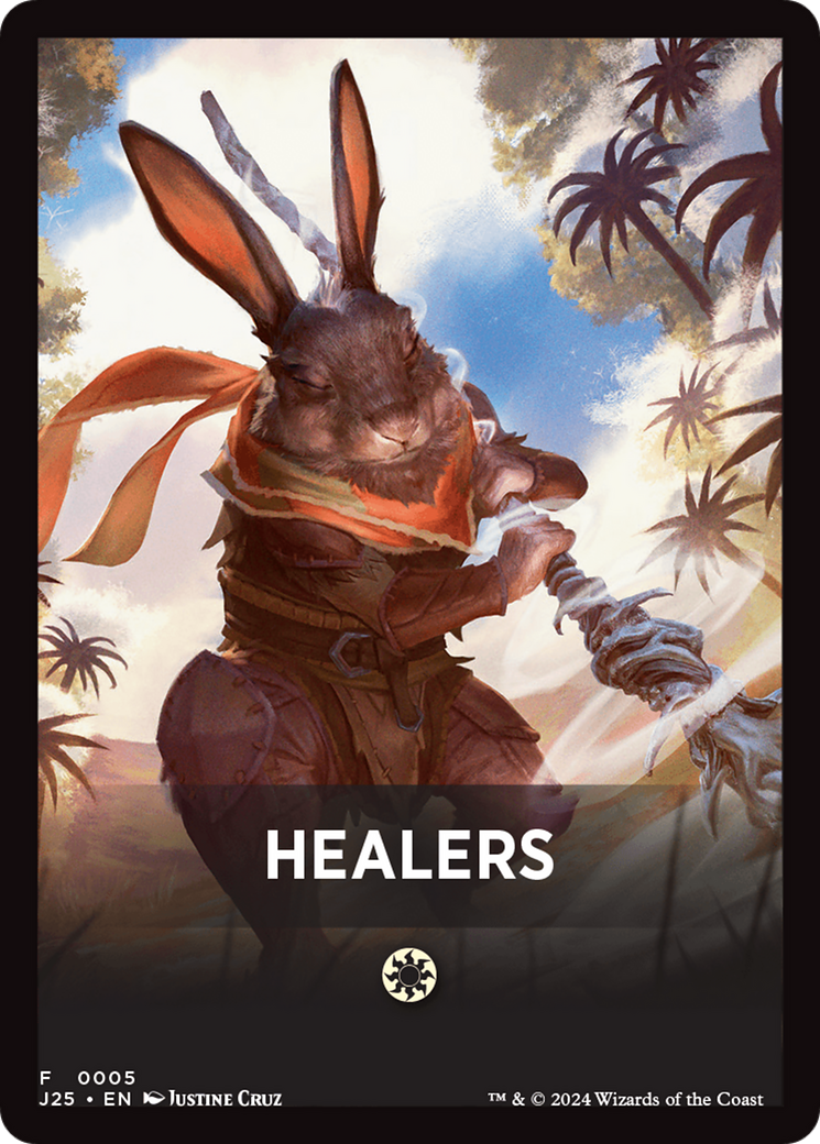 Healers Theme Card [Foundations Jumpstart Front Cards] | Jomio and Rueliete's Cards and Comics