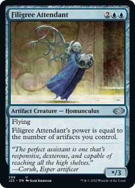 Filigree Attendant [Jumpstart 2022] | Jomio and Rueliete's Cards and Comics