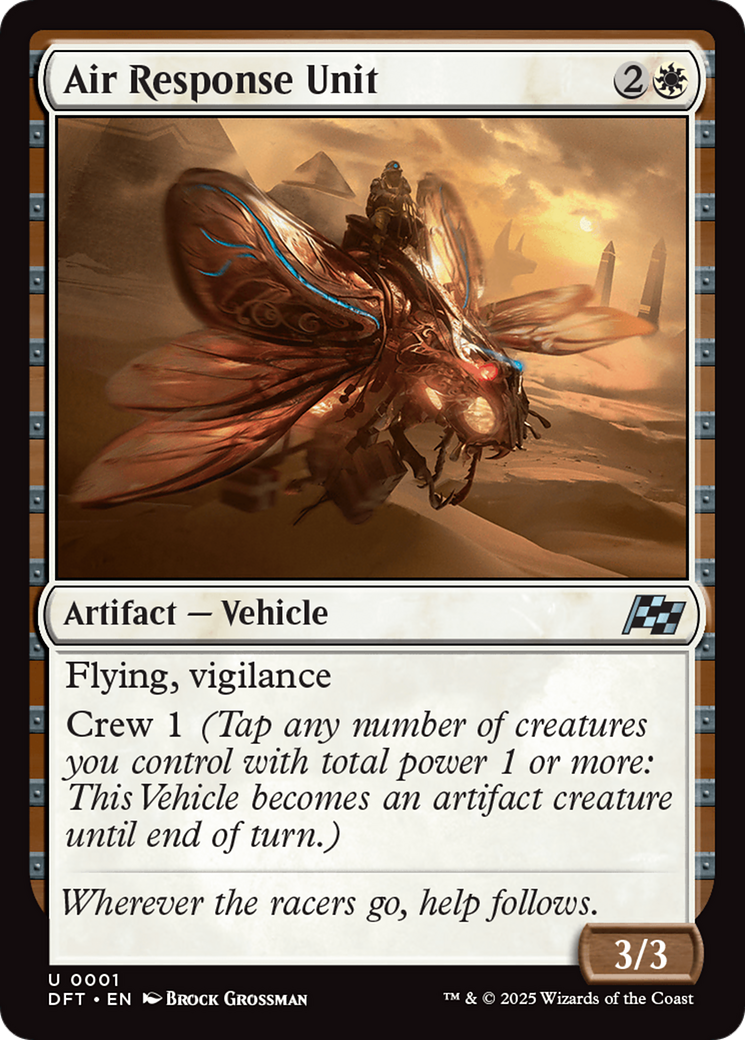 Air Response Unit [Aetherdrift] | Jomio and Rueliete's Cards and Comics
