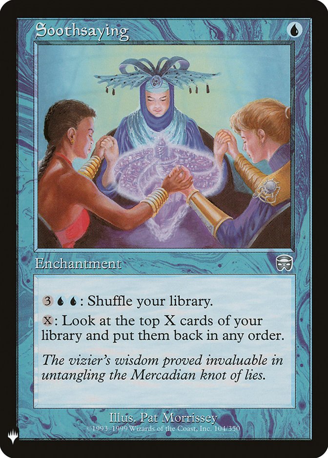 Soothsaying [Mystery Booster] | Jomio and Rueliete's Cards and Comics