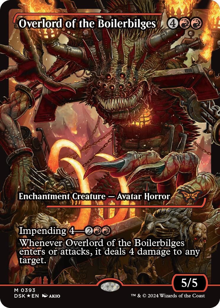 Overlord of the Boilerbilges (Japan Showcase) [Duskmourn: House of Horror] | Jomio and Rueliete's Cards and Comics