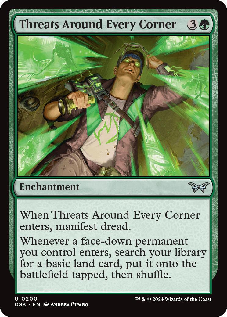 Threats Around Every Corner [Duskmourn: House of Horror] | Jomio and Rueliete's Cards and Comics