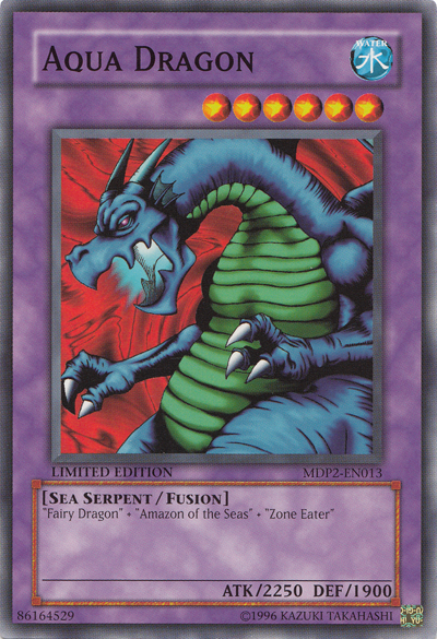 Aqua Dragon [MDP2-EN013] Common | Jomio and Rueliete's Cards and Comics