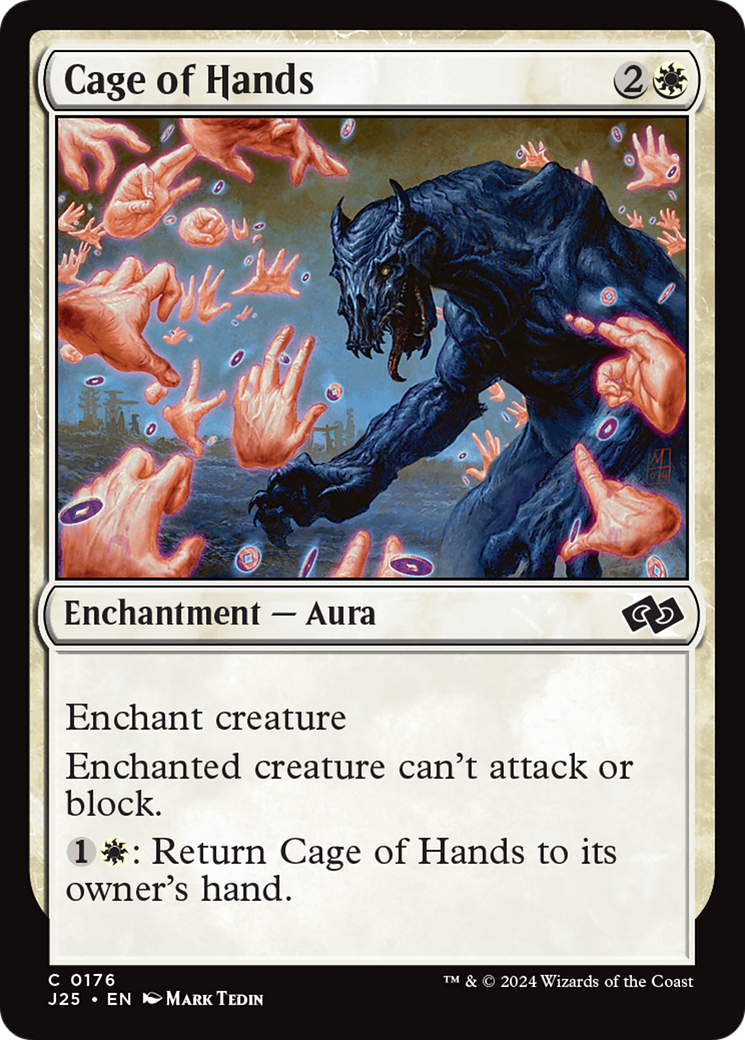 Cage of Hands [Foundations Jumpstart] | Jomio and Rueliete's Cards and Comics